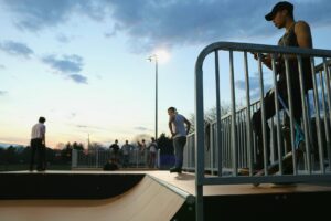 Buddy Overcast Skate Park © Brian Brenton on Google Maps