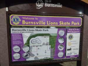 Burnsville Lions Skate Park © E J P on Google Maps