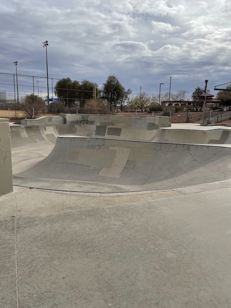 Doc Romeo Park Skatepark. © Logan Mathos on Google Maps