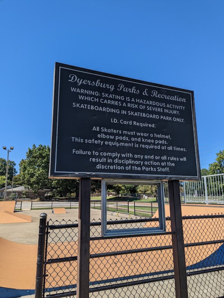 Dyersburg Skatepark © Michael Richardson on Google Maps