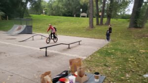 Fire Barns Skatepark © JACOBandDAD on Google Maps