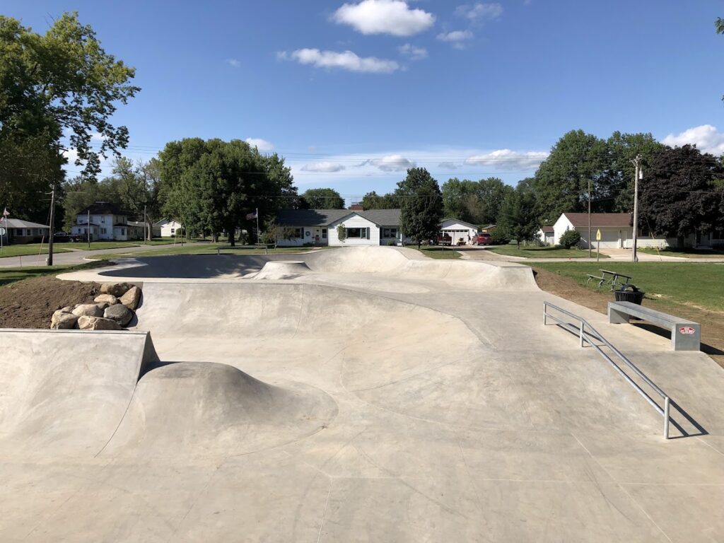 Grinnell Skate Park © Trevor Hyatt on Google Maps