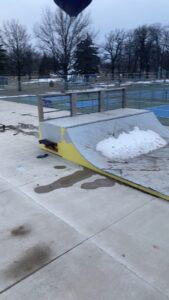Lake Mills Skatepark © Nathan Timmons on Google Maps