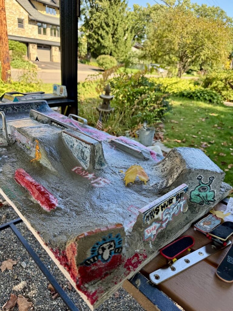 Minnesota’s First Free Outdoor Fingerboard Skatepark © Sarah on Google Maps