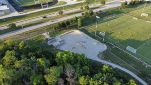 Overland Park Skate Park At Switzer Park © Sam Schwaller on Google Maps