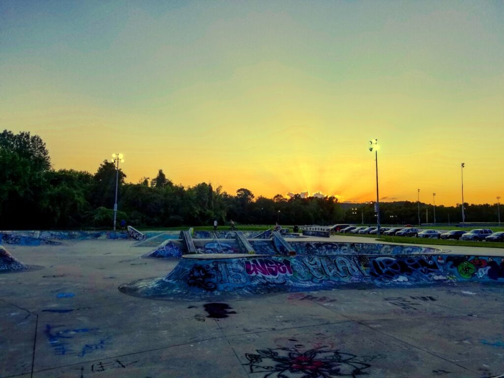 Pleasant Valley Skateboard Park © Austin Ciezki on Google Maps
