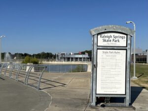 Raleigh Springs Town Center Skate Park © acchronicles on Google Maps