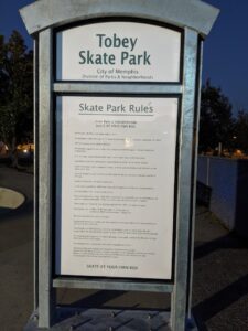 Tobey Skate Park © Thom Thomas on Google Maps
