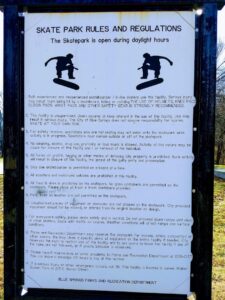 Walnut St Skateboard Park © T R on Google Maps