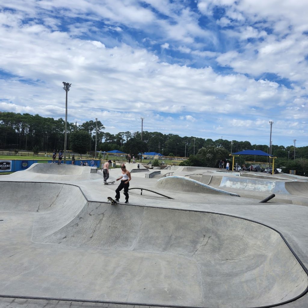Carolina Beach Skatepark © Tera Groff on Google Maps