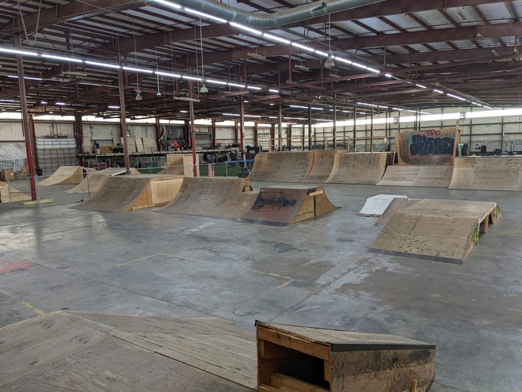 The Hangar Skatepark © Andy Lohaus on Google Maps